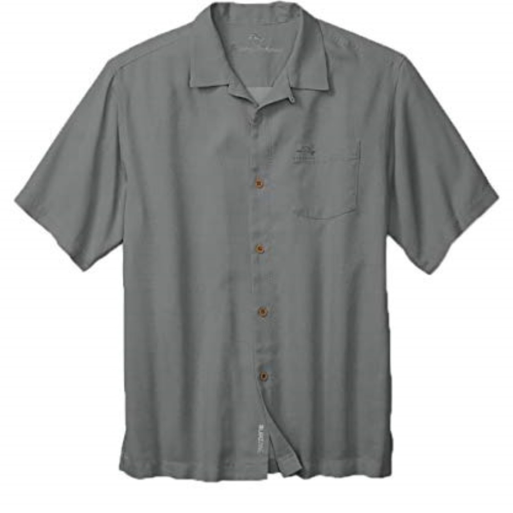 Tommy Bahama Shadow Blue Royal Bermuda Front Butto